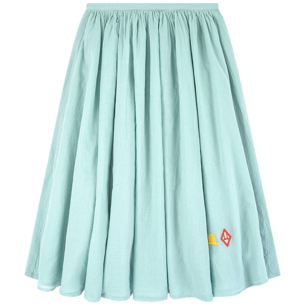 Ferret Kids Skirt Blue Logo