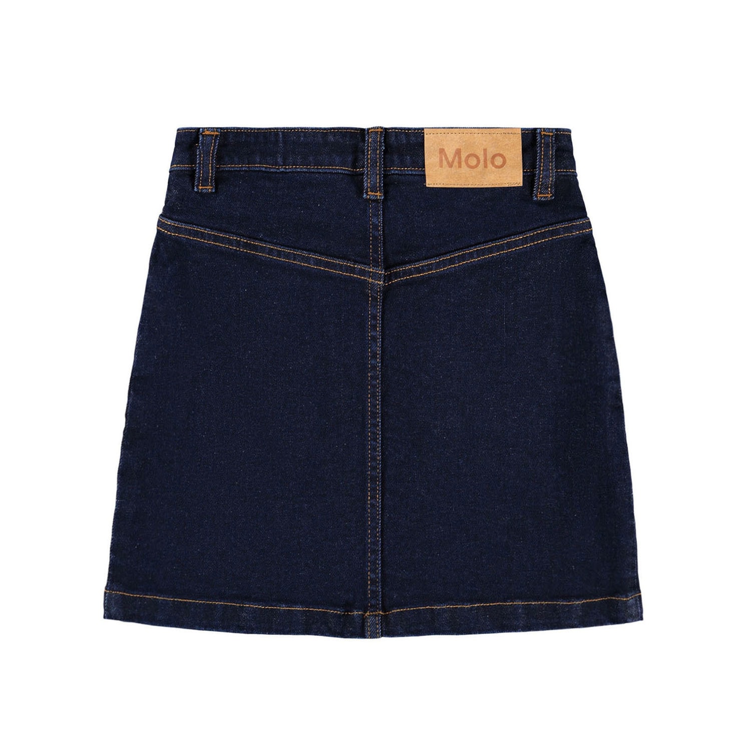 Baji Denim Kjol Raw Blue