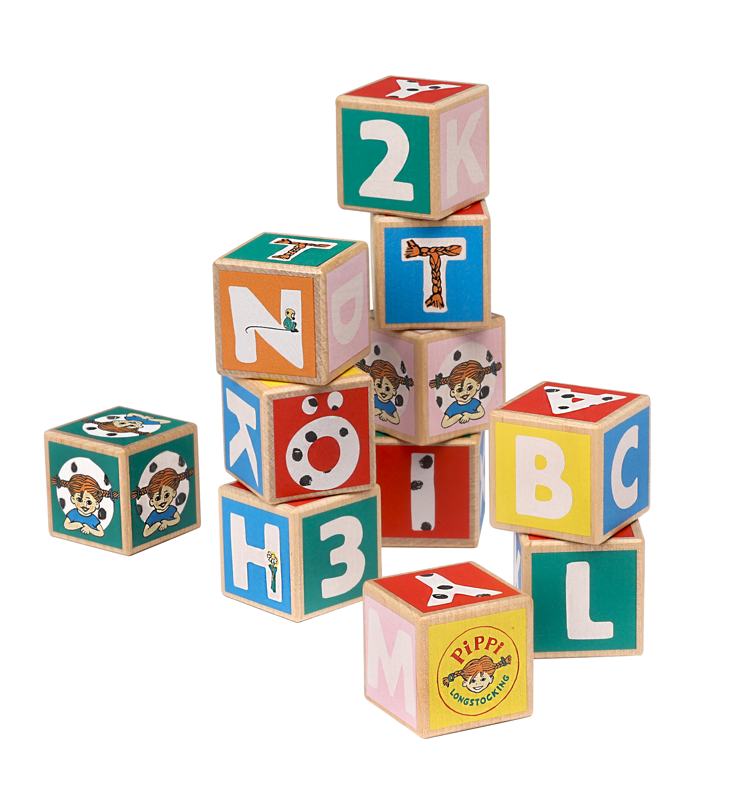 Pippi Bokstavsklossar