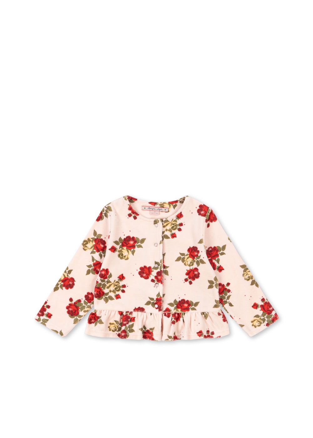 Velula Cardigan Gots Midori Rosso