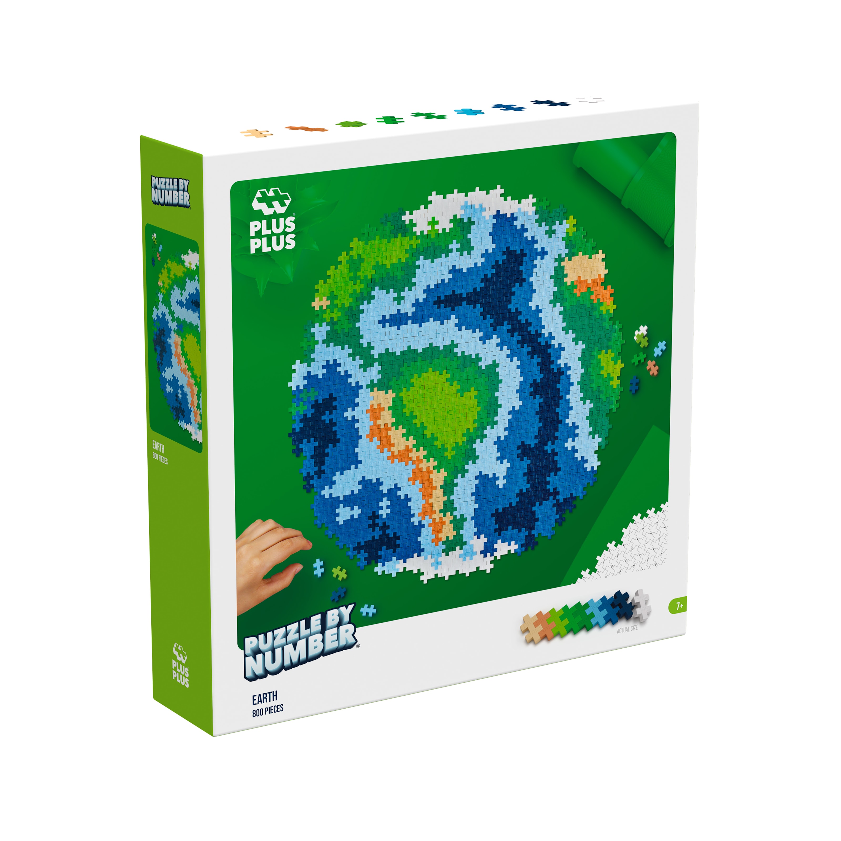Puzzle By Number Earth Byggset