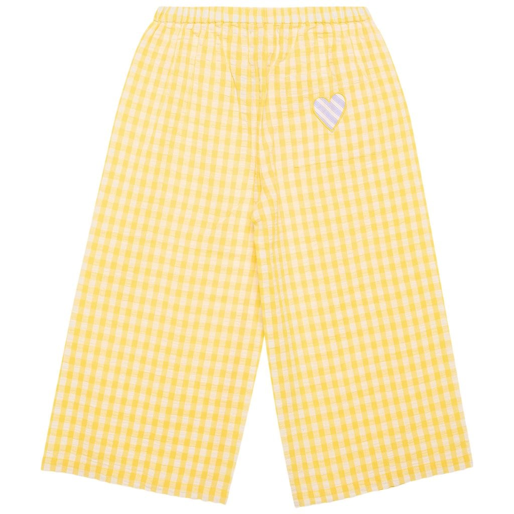 Saxo MINI Pants Yellow Checks