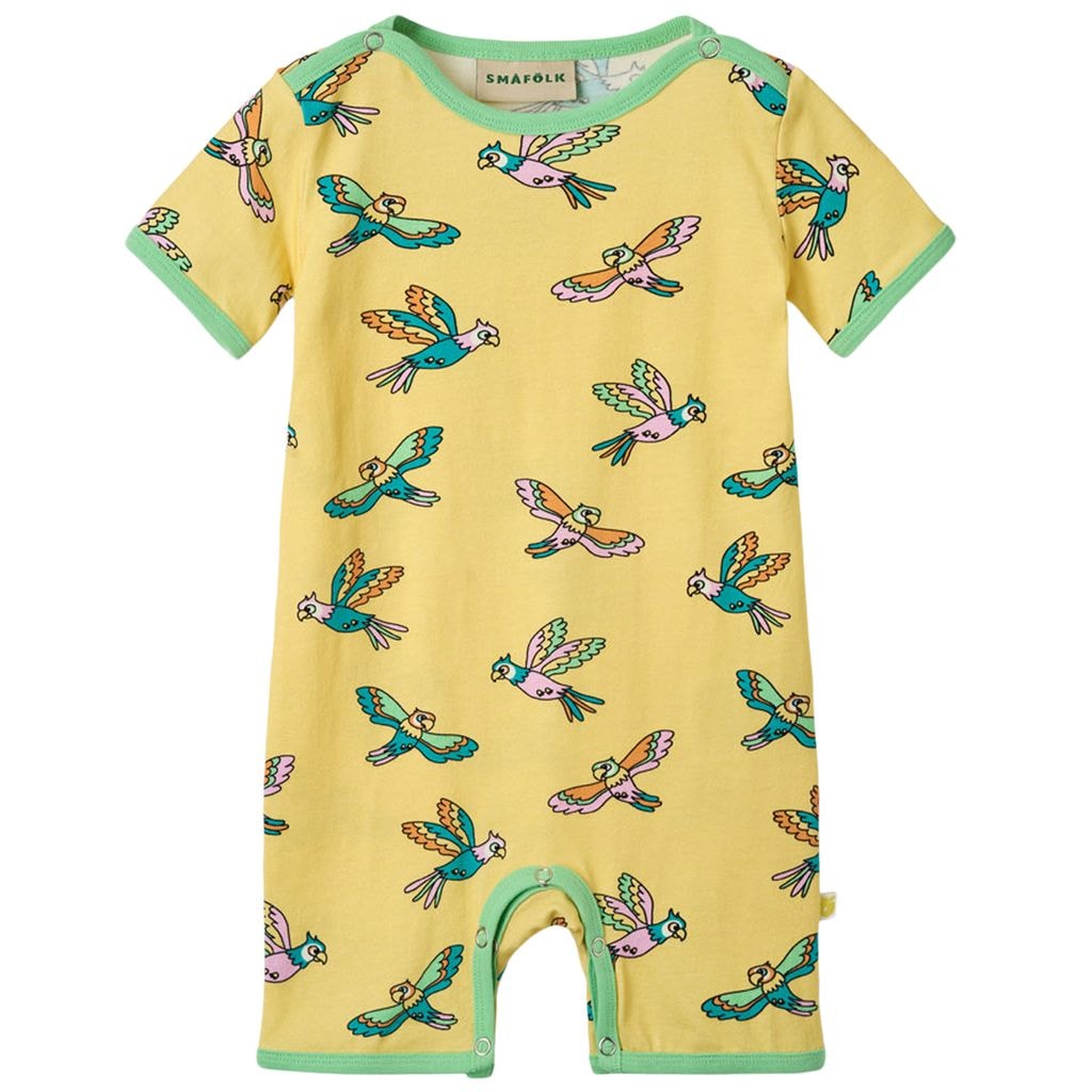Parrots Onesie Custard
