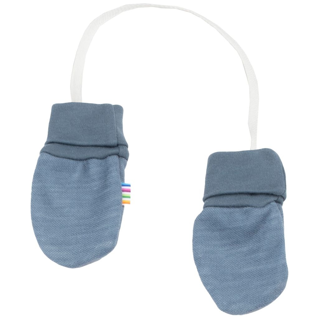 Strikkede vanter Blue