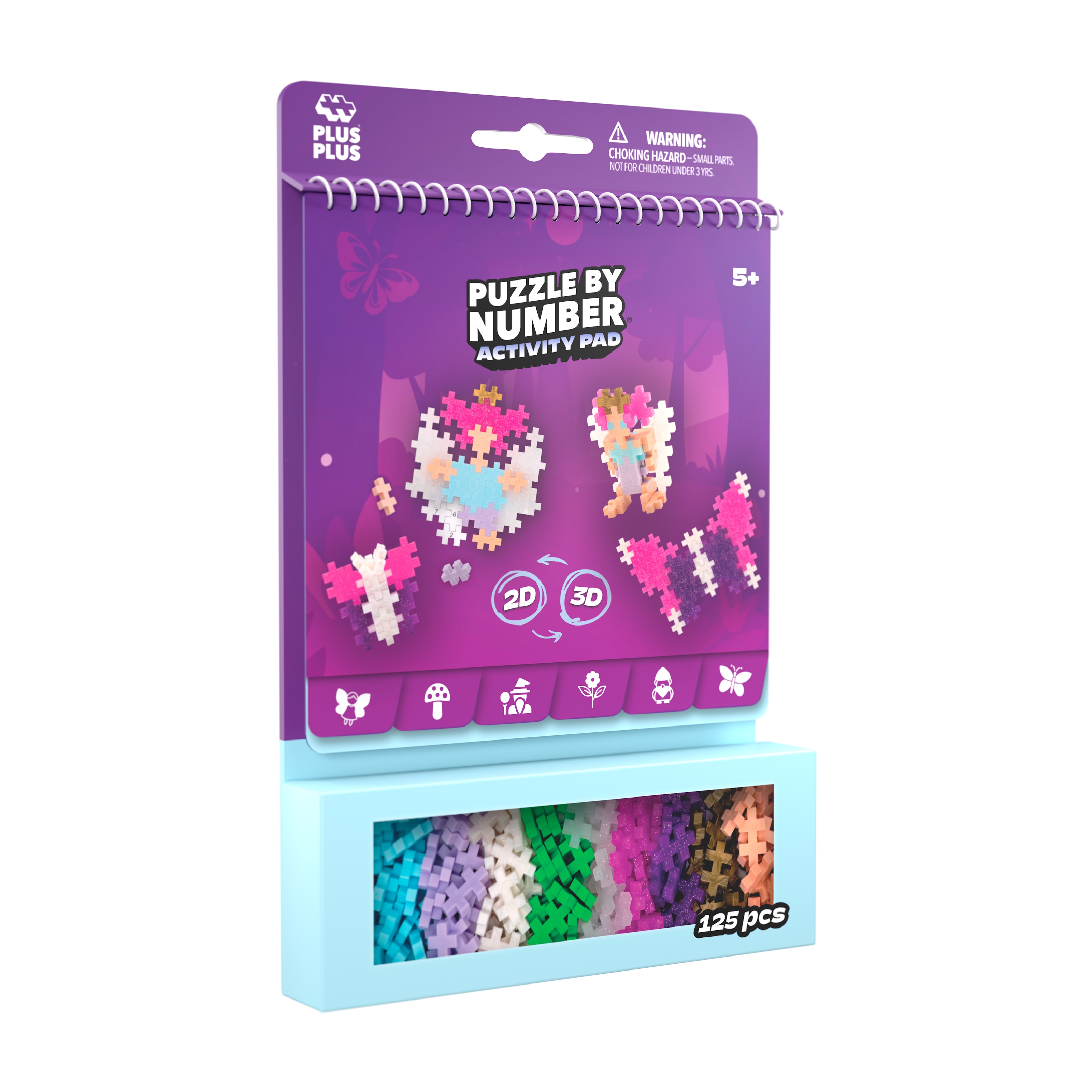 Activity Pad 125 Stk. Enchanted Forest