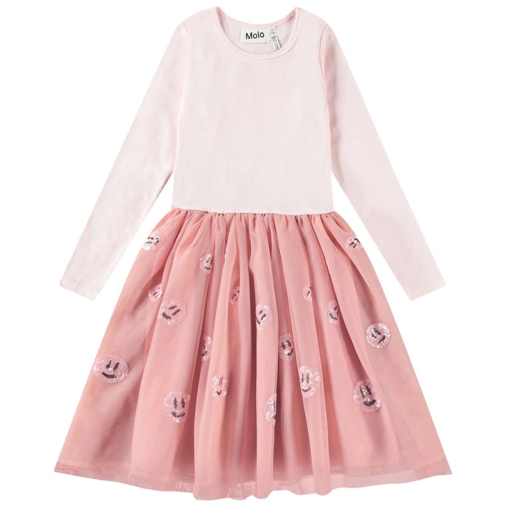 Cyrus Long-Sleeved Dress Charlotte Pink