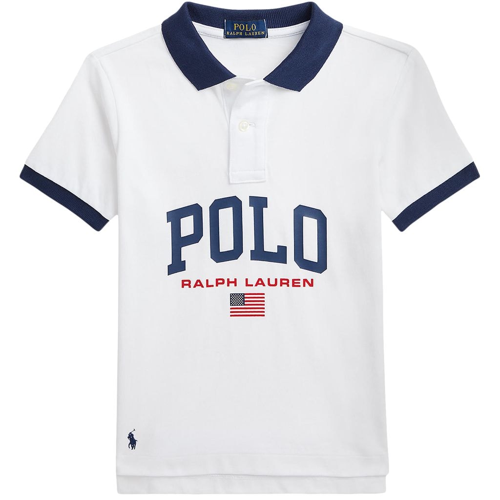 Branded Polo Shirt White