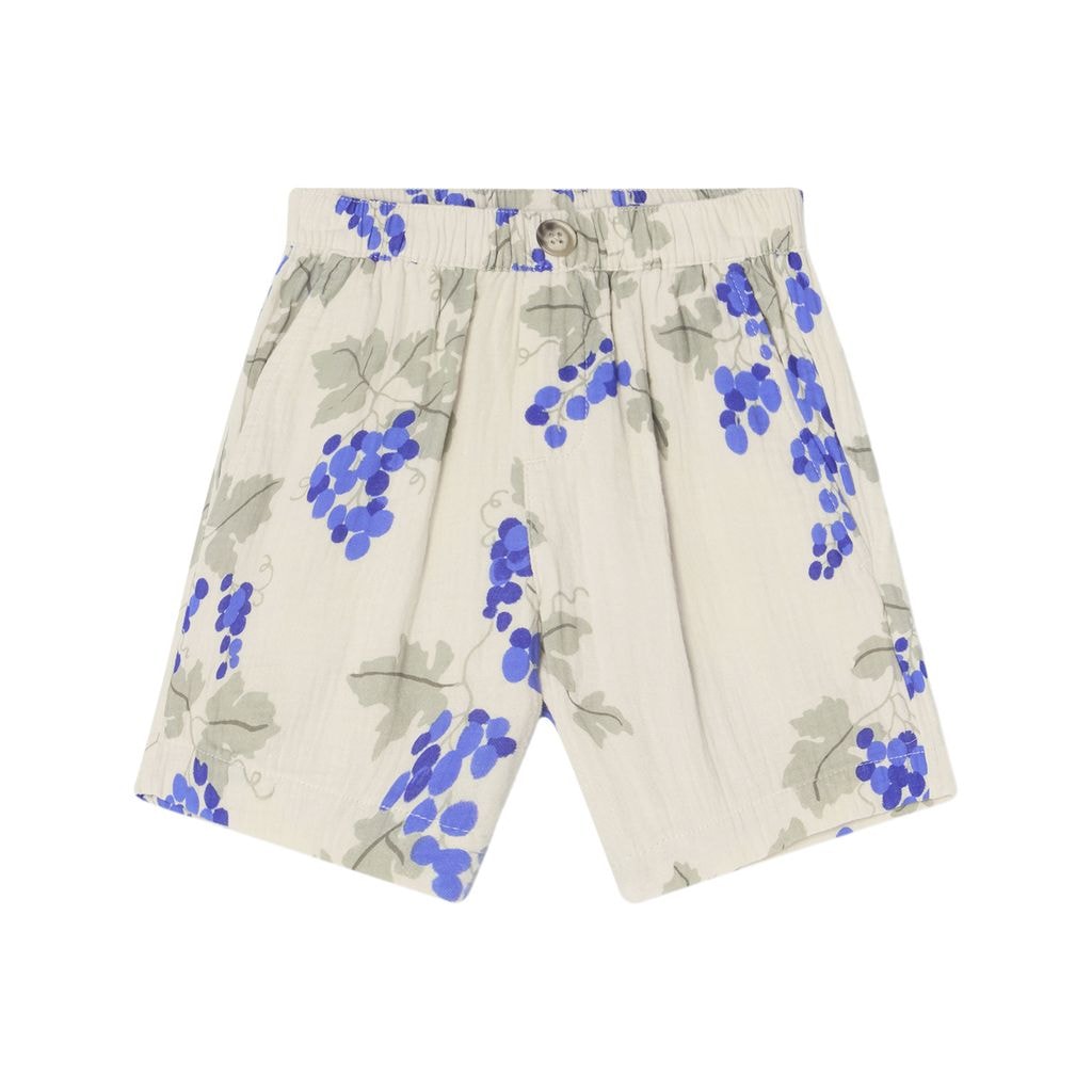 Musliini Shortsit Grapes Blue