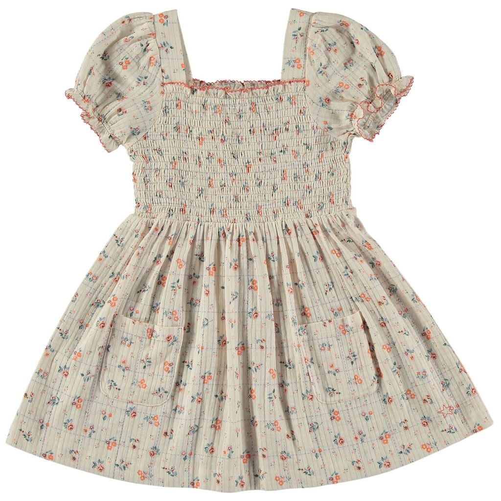 Floral Dress Off-white