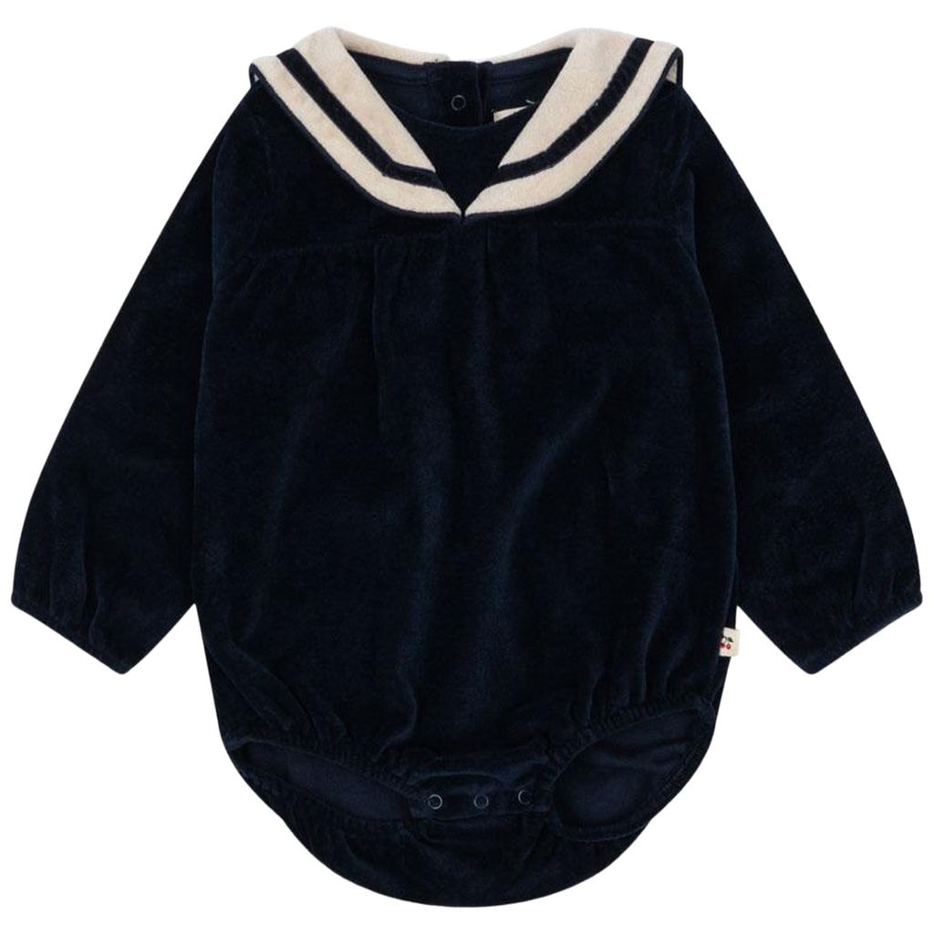 Matelot Romper Gots Navy Blazer