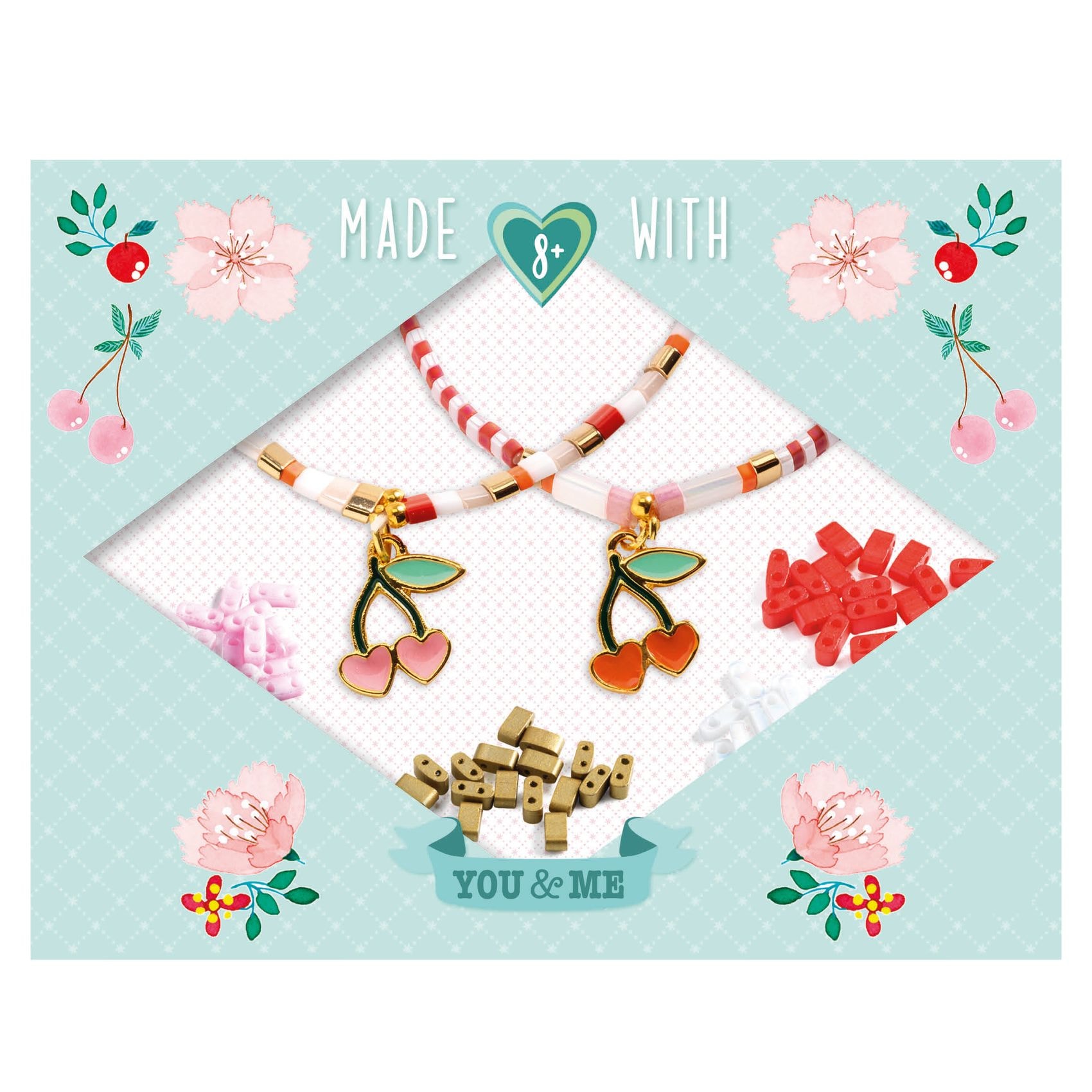 You & Me - Tila And Cherries Bracelets Kit Multi 