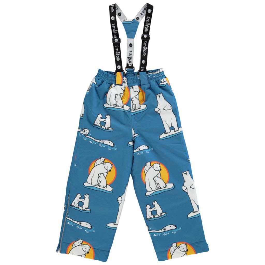 Skibukser Polar Bears Solid Blue