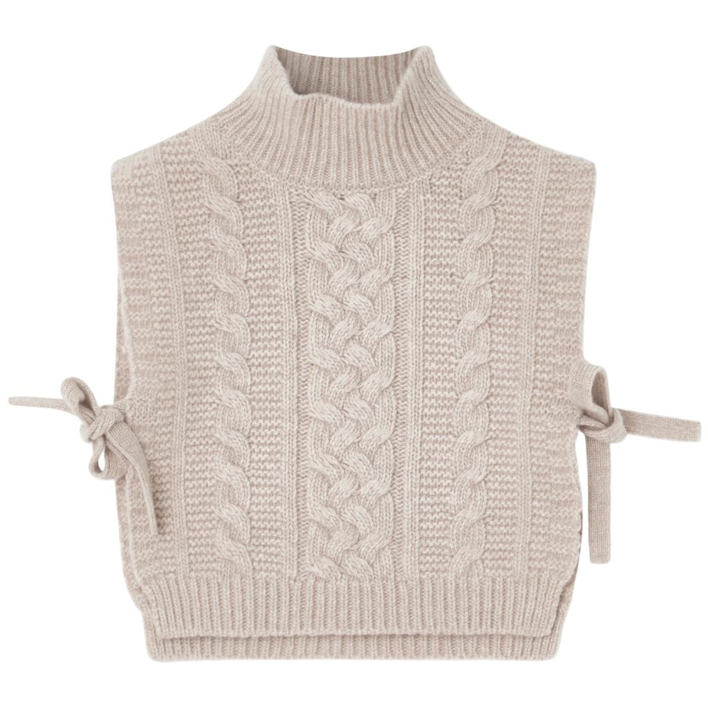 Knitted Neck Warmer Oat