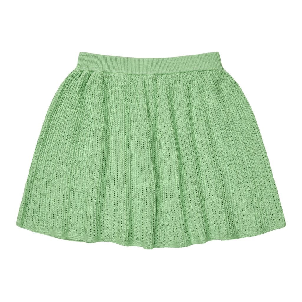 Knitted Skirt Emerald