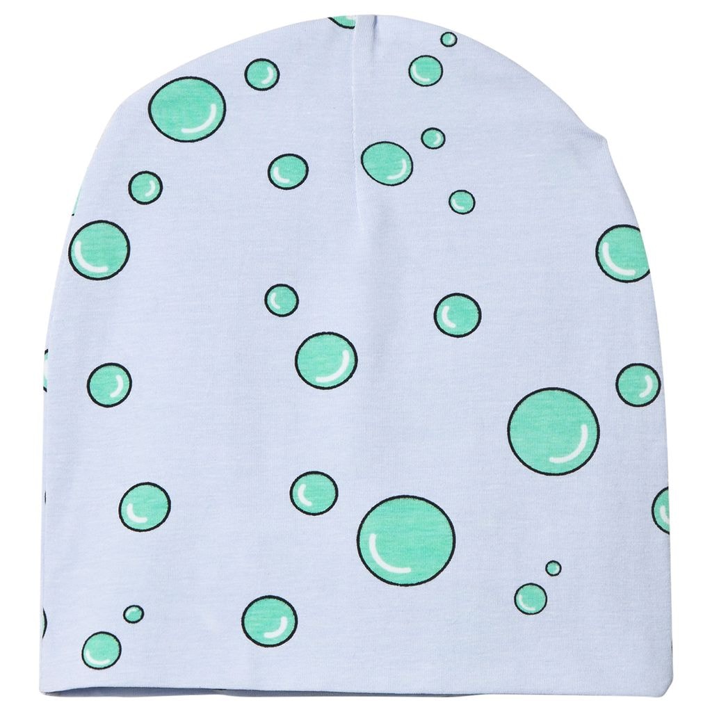 Seahorse Bubbles Beanie Blue