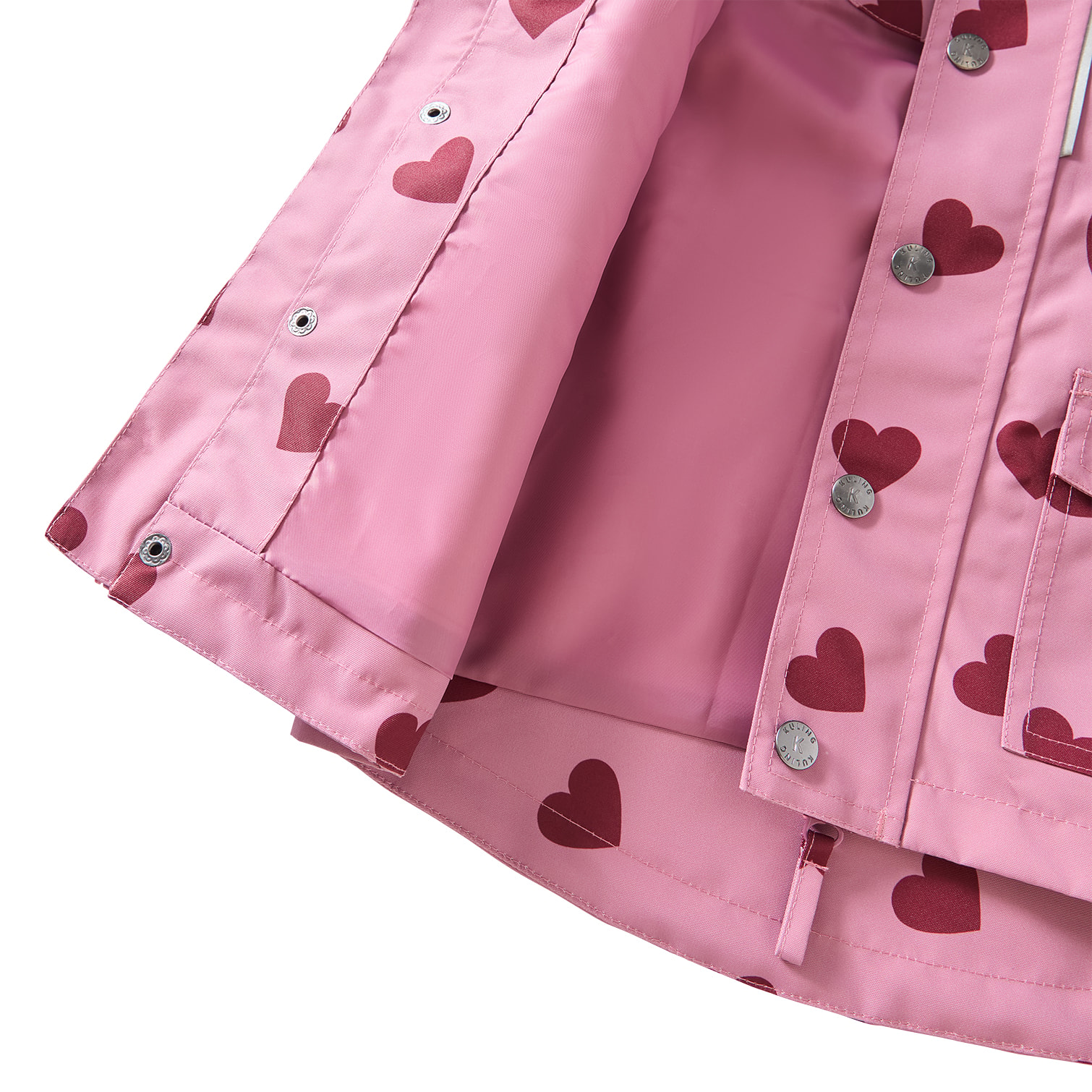 Stockholm Skaljakke Mauve Hearts