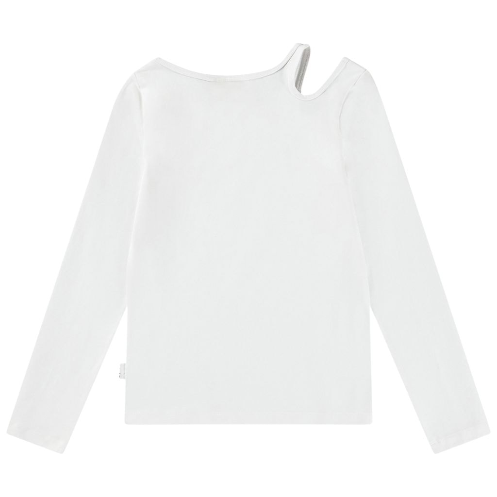 Ramona Long-Sleeved T-Shirt Crisp White