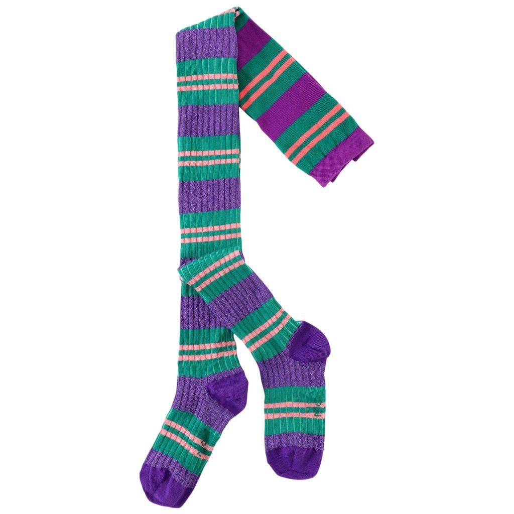 Stripy Sukkahousut Liilat