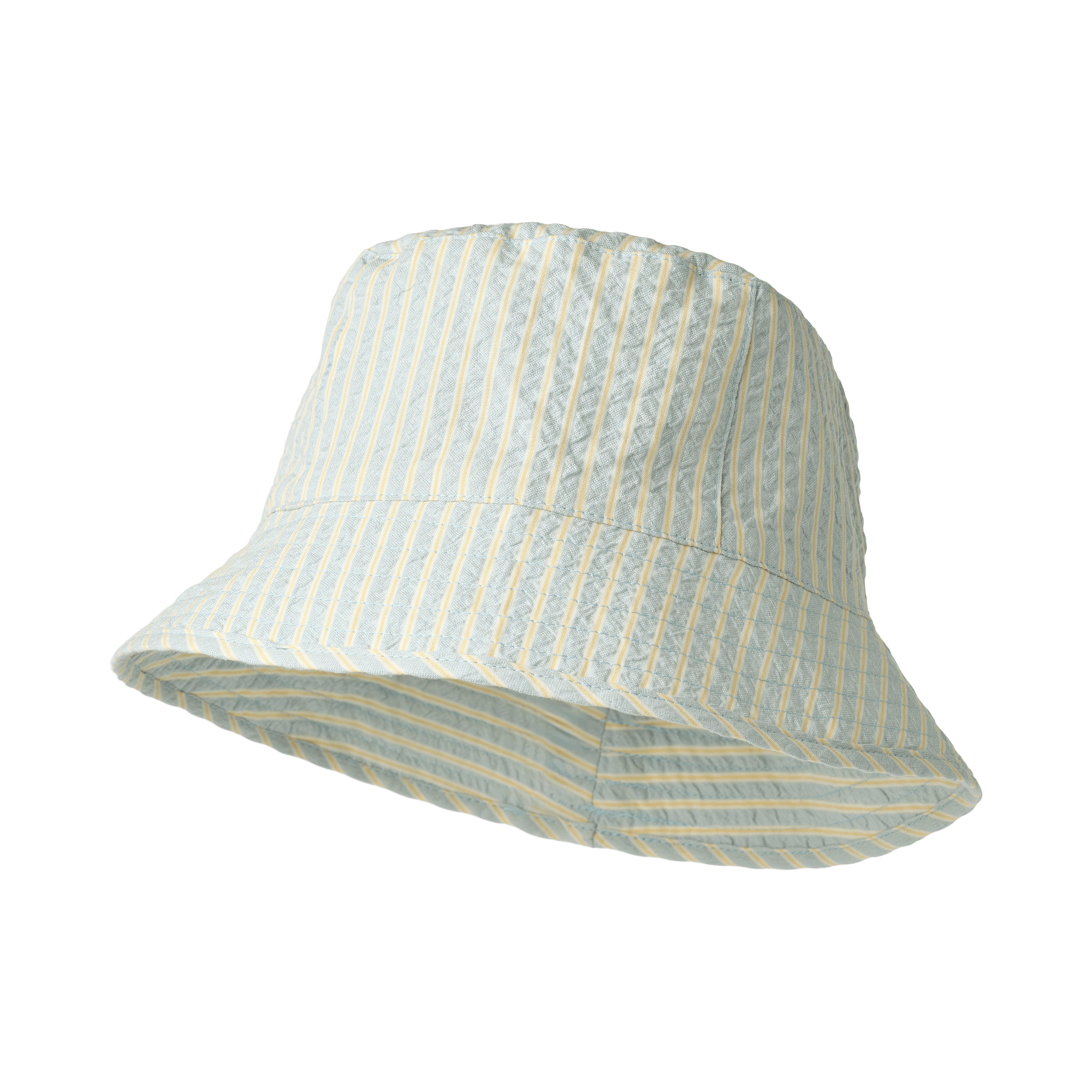 GOTS Alec Bucket Hat Summer Sky Stripe 