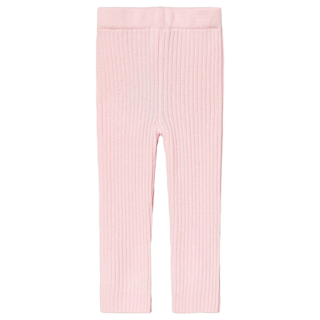 Basic Ribbed Pants Pink