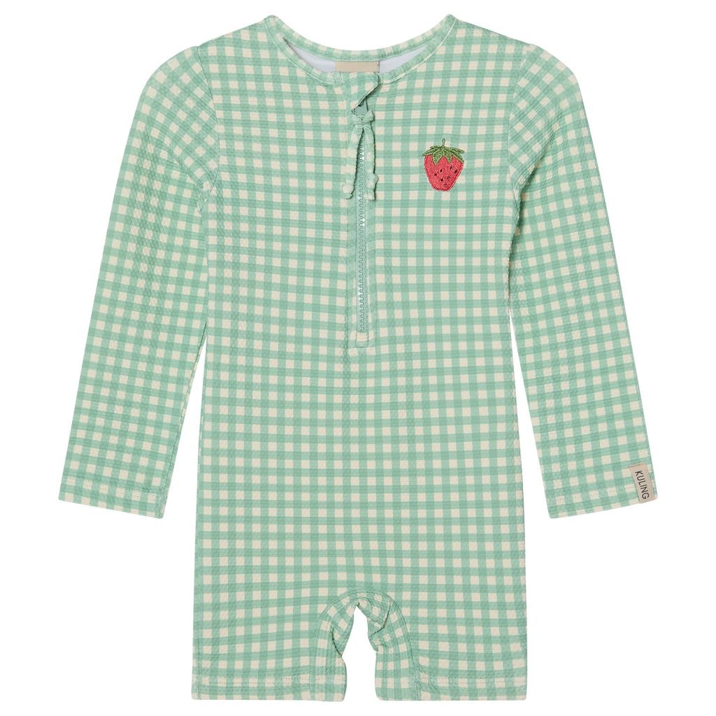 Paros UV-dress Mint Check