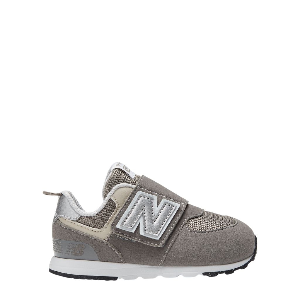 574 Baby Sneakers With Velcro Strap Raincloud