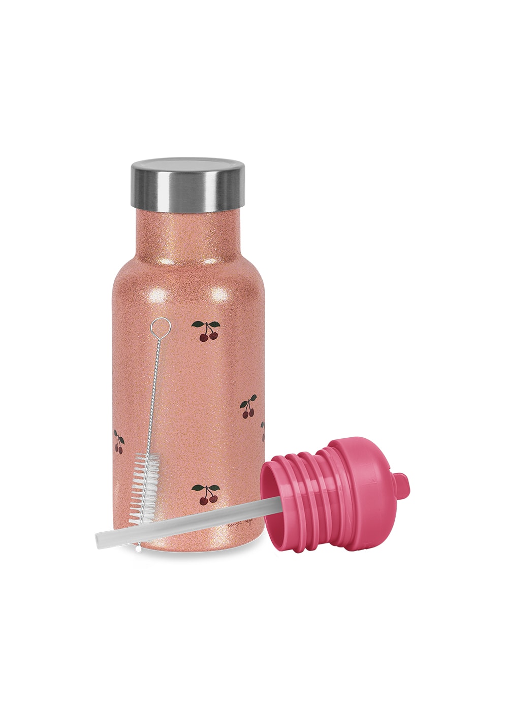 Thermo Bottle Cherry Glitter 