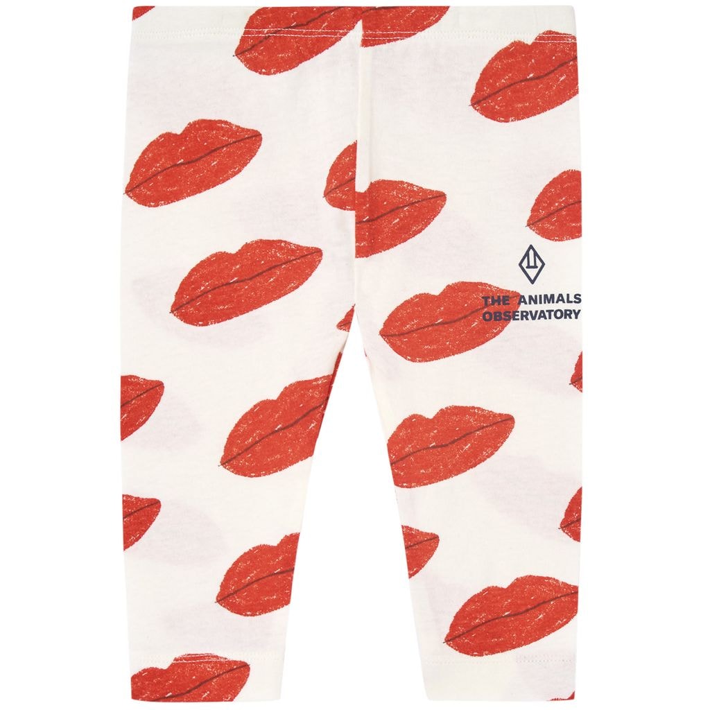 Penguin Baby Leggings White