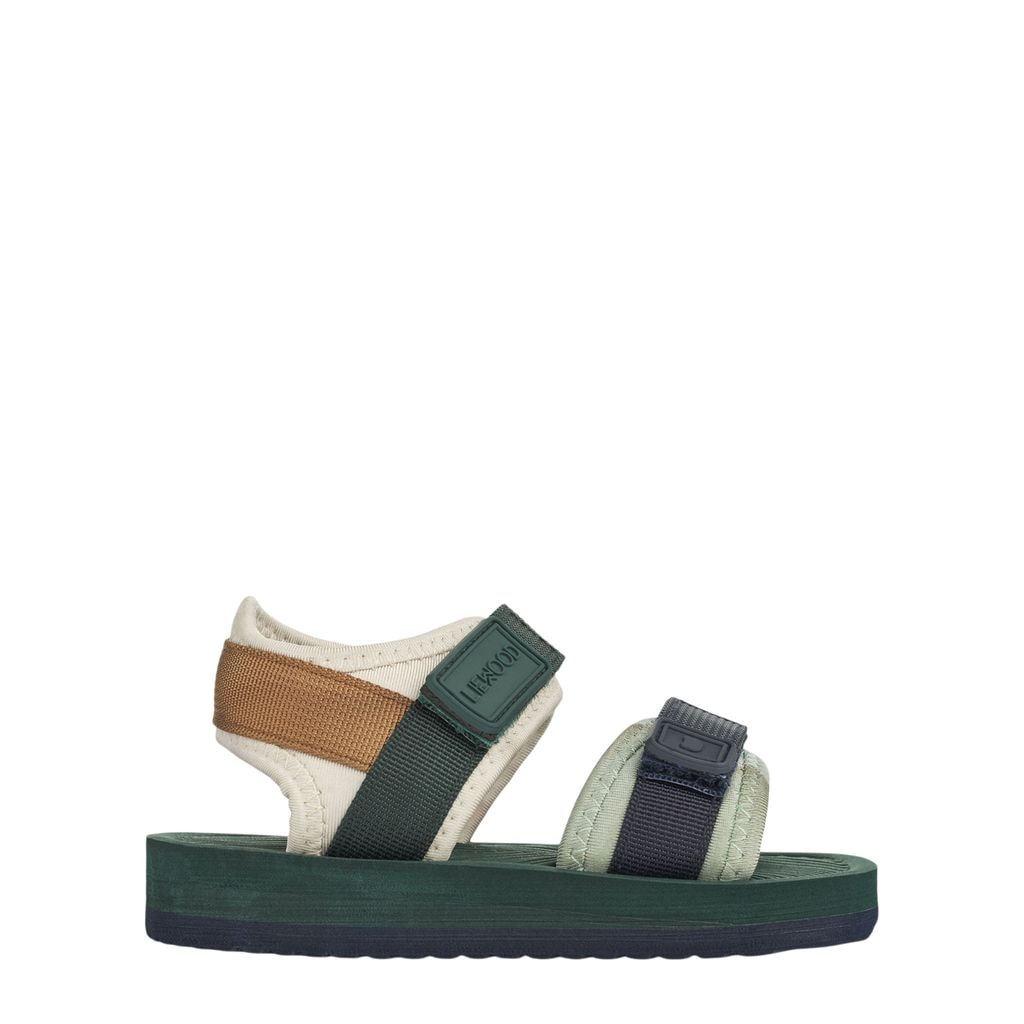 Monty Sandaler Hunter Green Mix