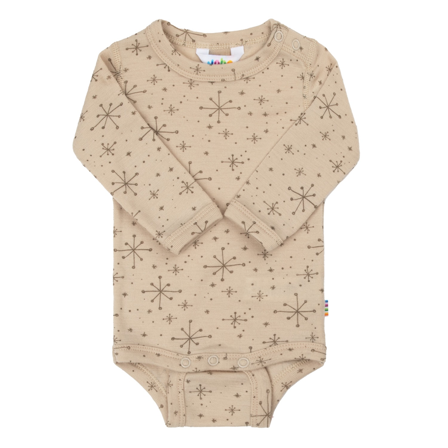 Wool Long-sleeved Body Beige 