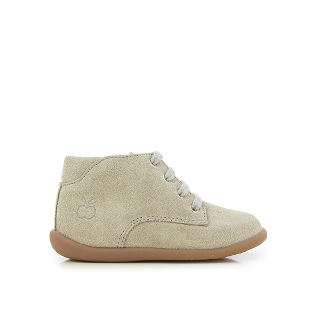 Stand-Up Derby Shoes Light Gray