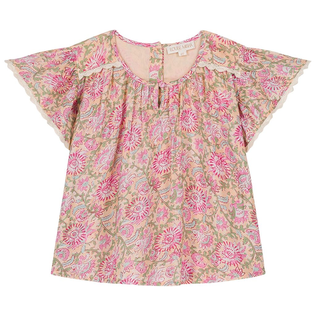 Eliza Blouse Yellow Capri Cove
