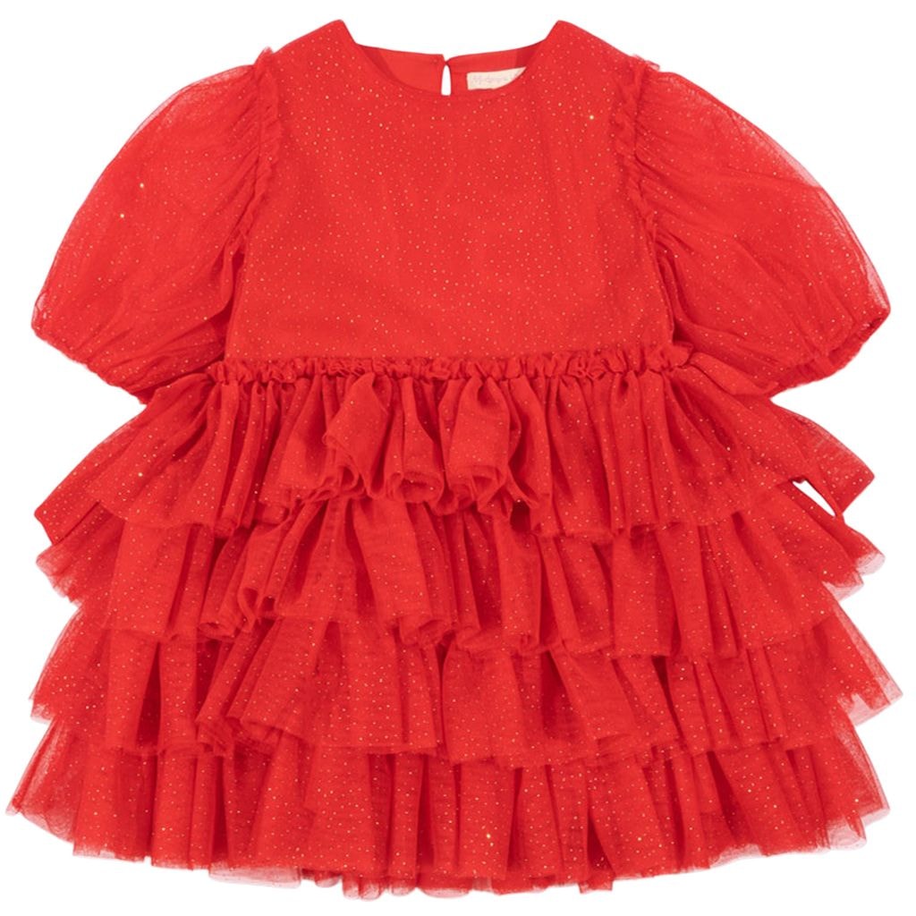 Fay Dress Grs Barbados Cherry
