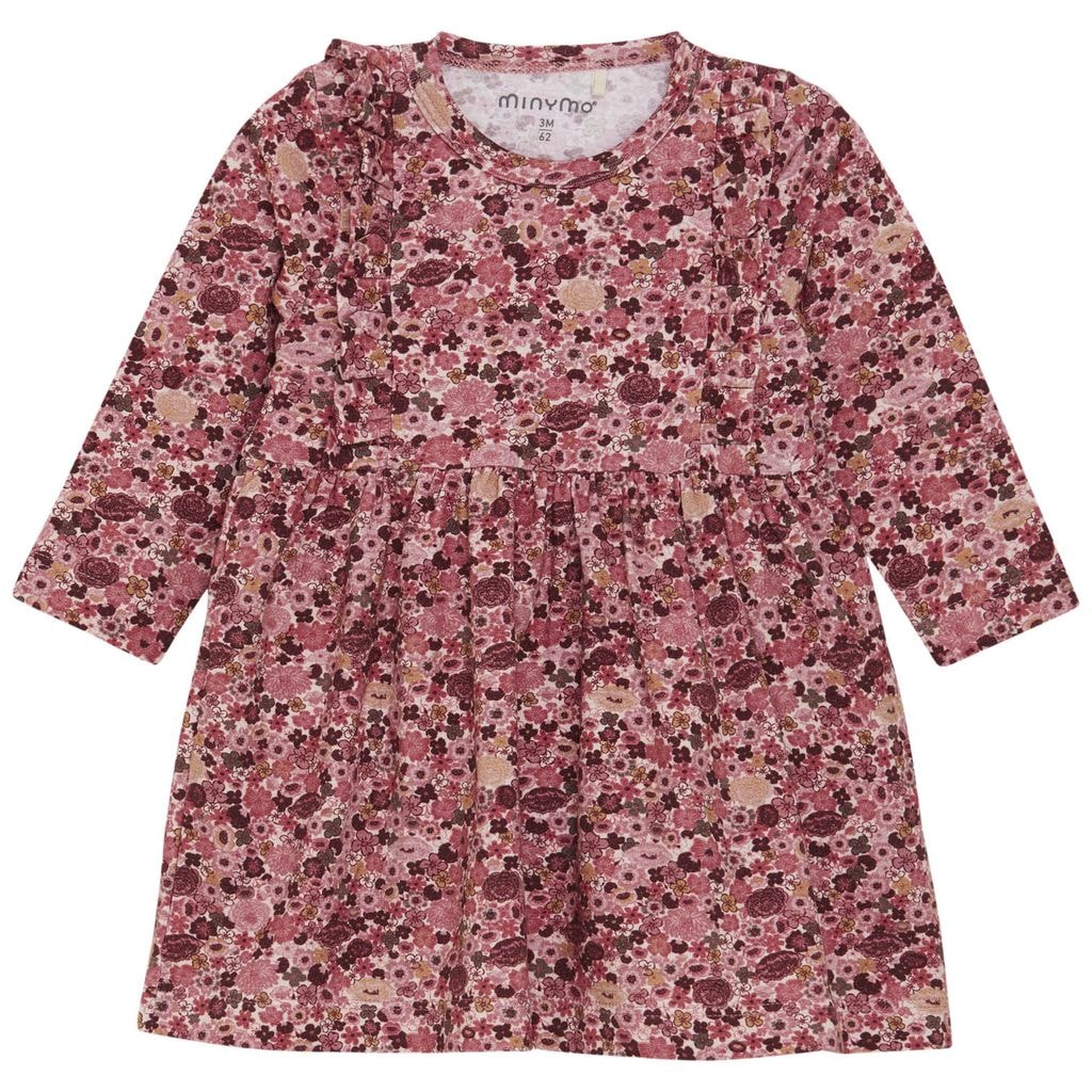 AOP Kjole Dusty Rose