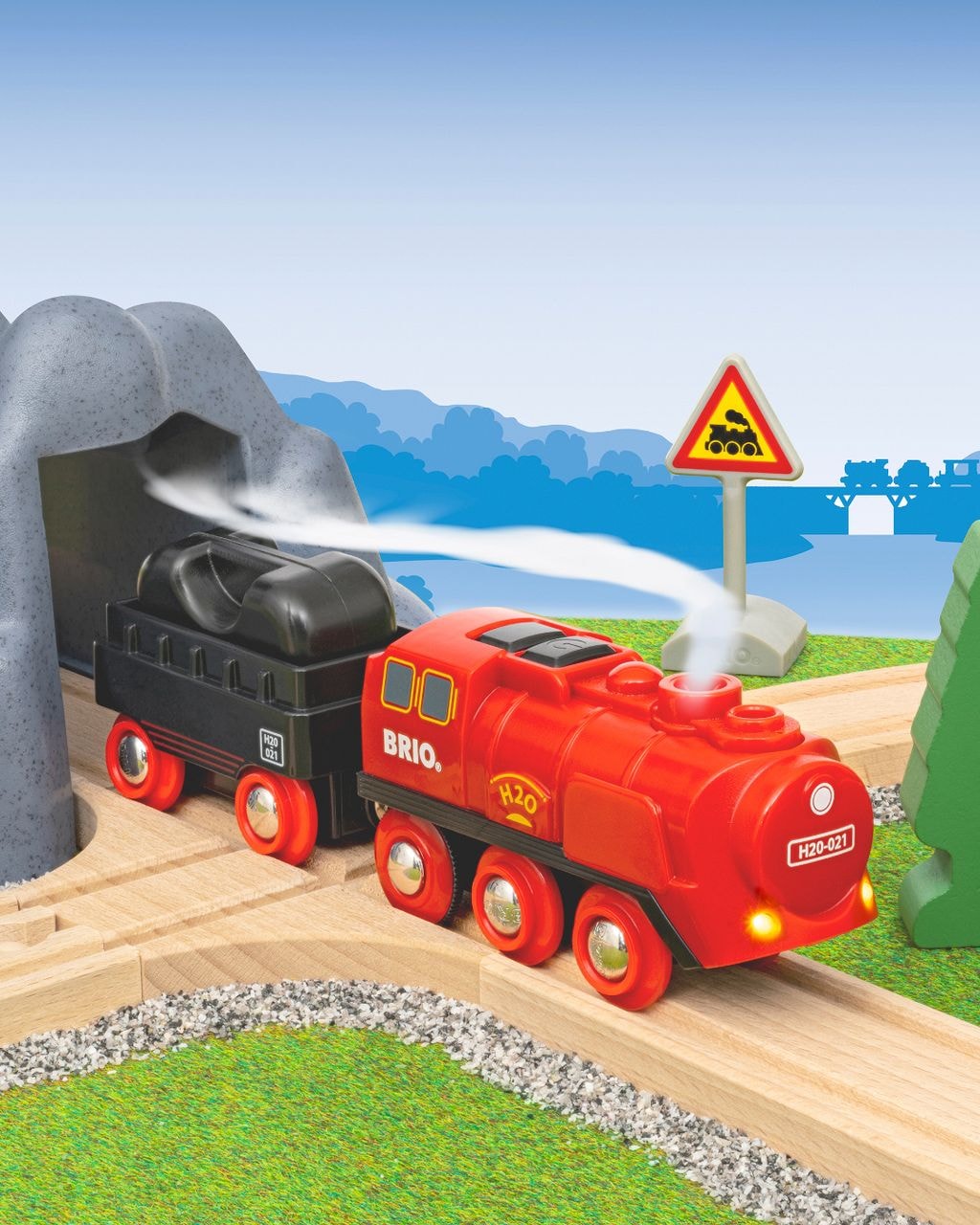 BRIO® ワールド 36017 蒸気機関車セット | ベビーショップ