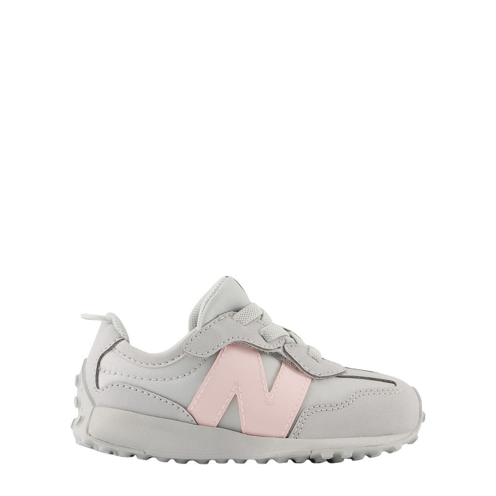 327 Baby New-B Hook & Loop Sneakers Grey Matter