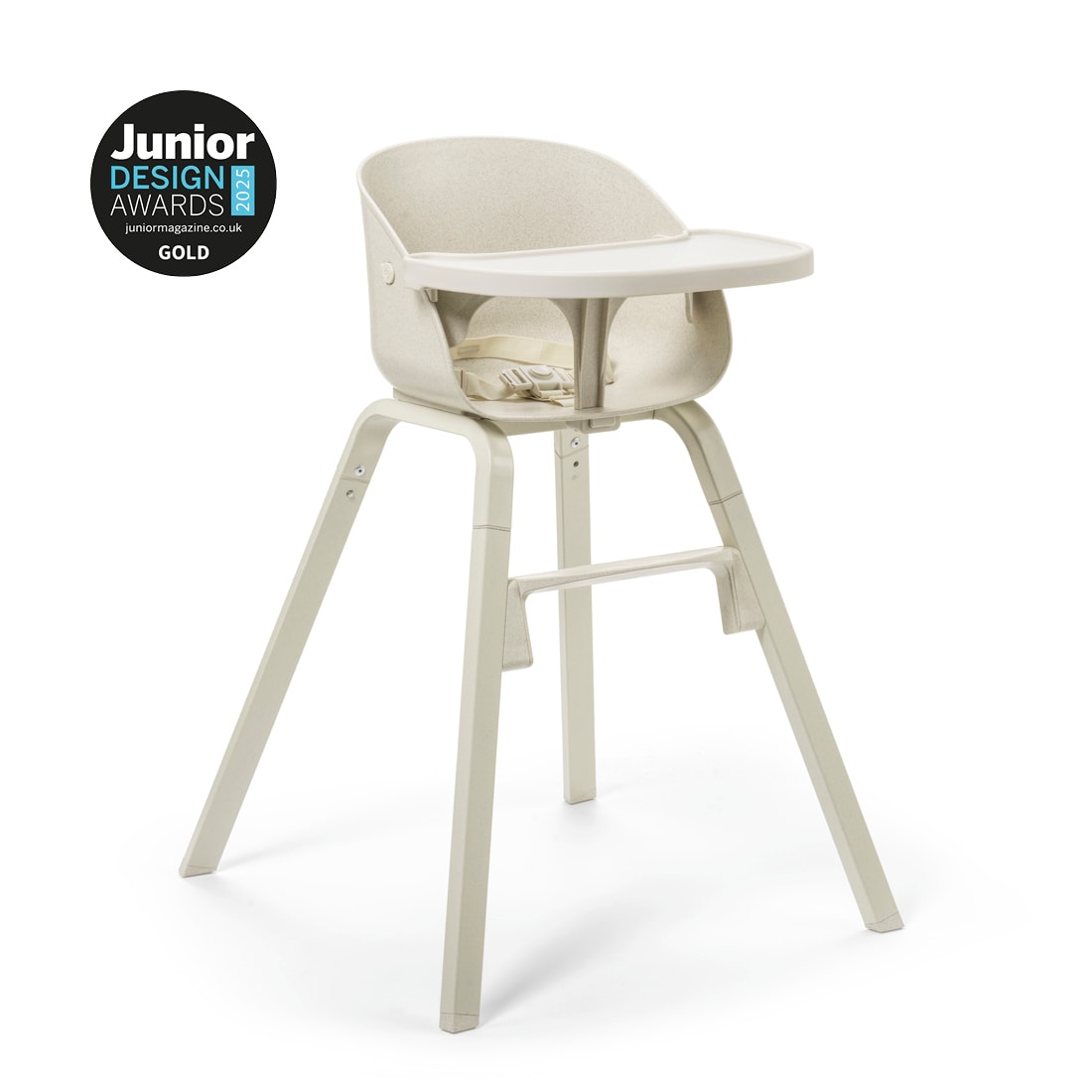 Grace High Chair Vanilla White