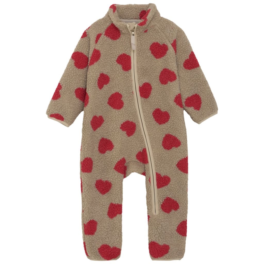 Teddy Kjeledress I Fleece Cayenne