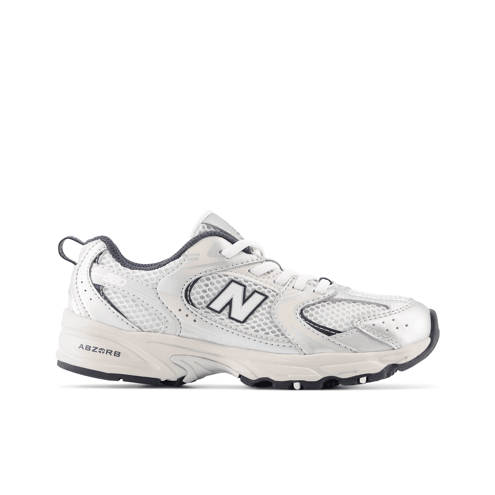 530 Kids Bungee Lace Sneakers Summer Fog