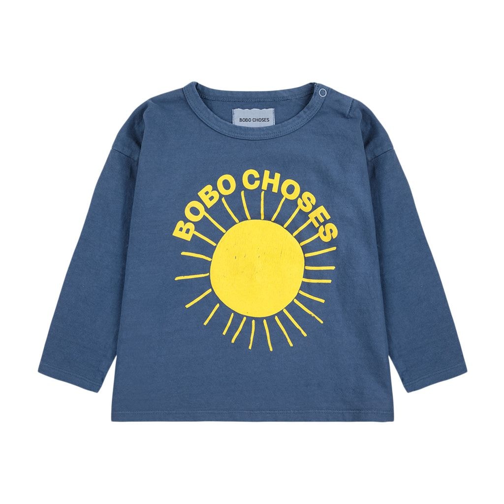 Baby Sun Navy T-shirt