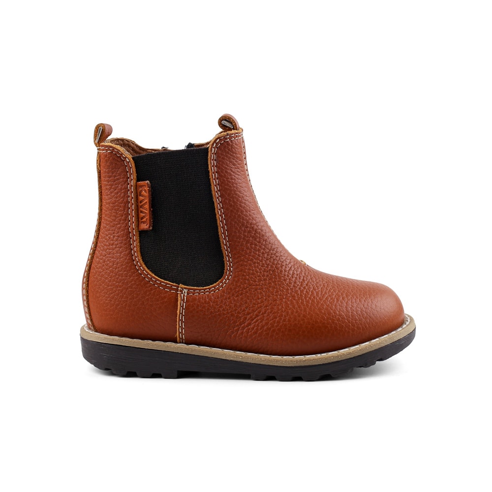 Bellö Chelsea-stövlar Light Brown