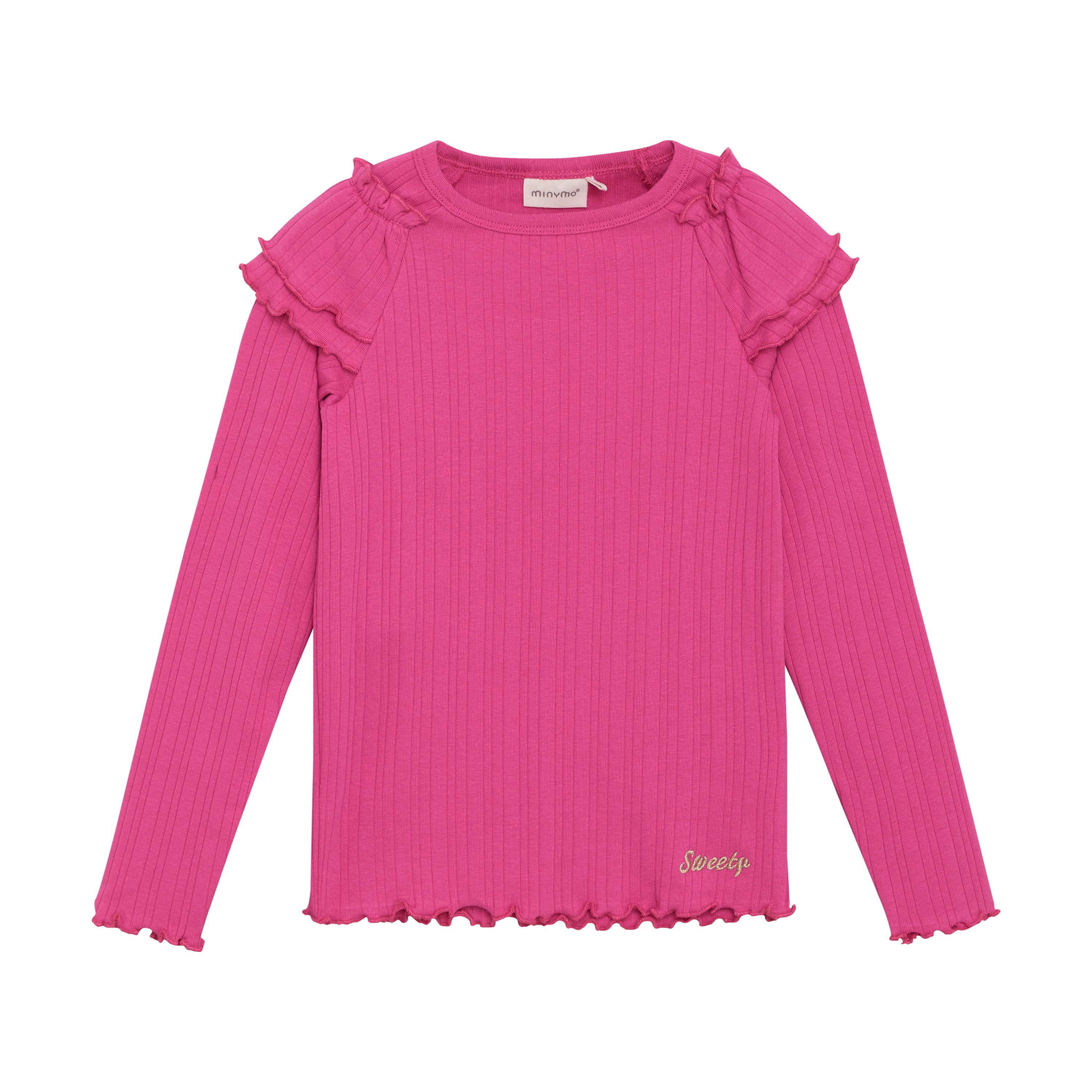 Long-Sleeved T-Shirt Fuchsia Fedora