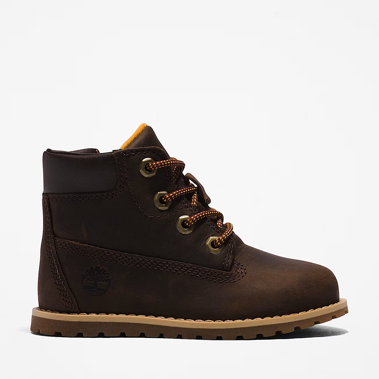 Pokey Pine Nauhalliset Vetoketjulliset Saappaat Dark Brown