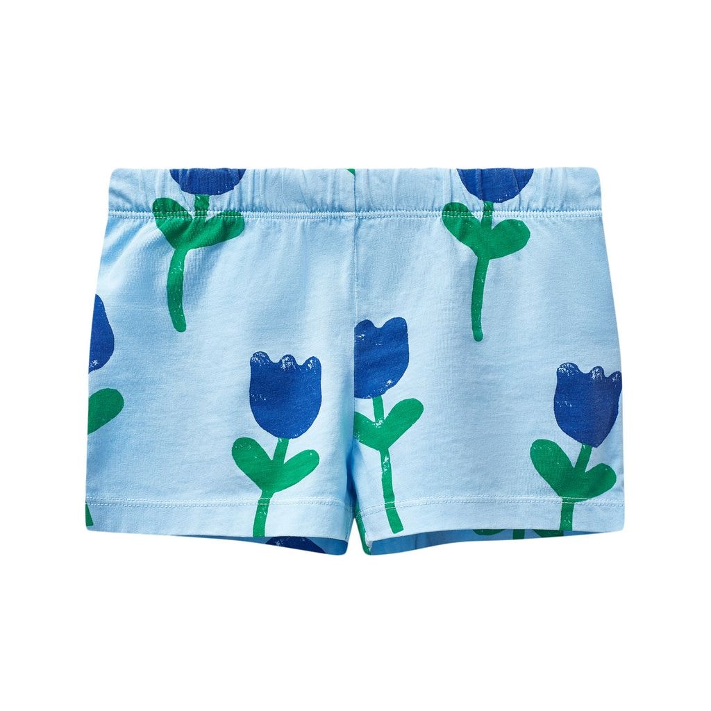 Mini Shorts Bird Blue