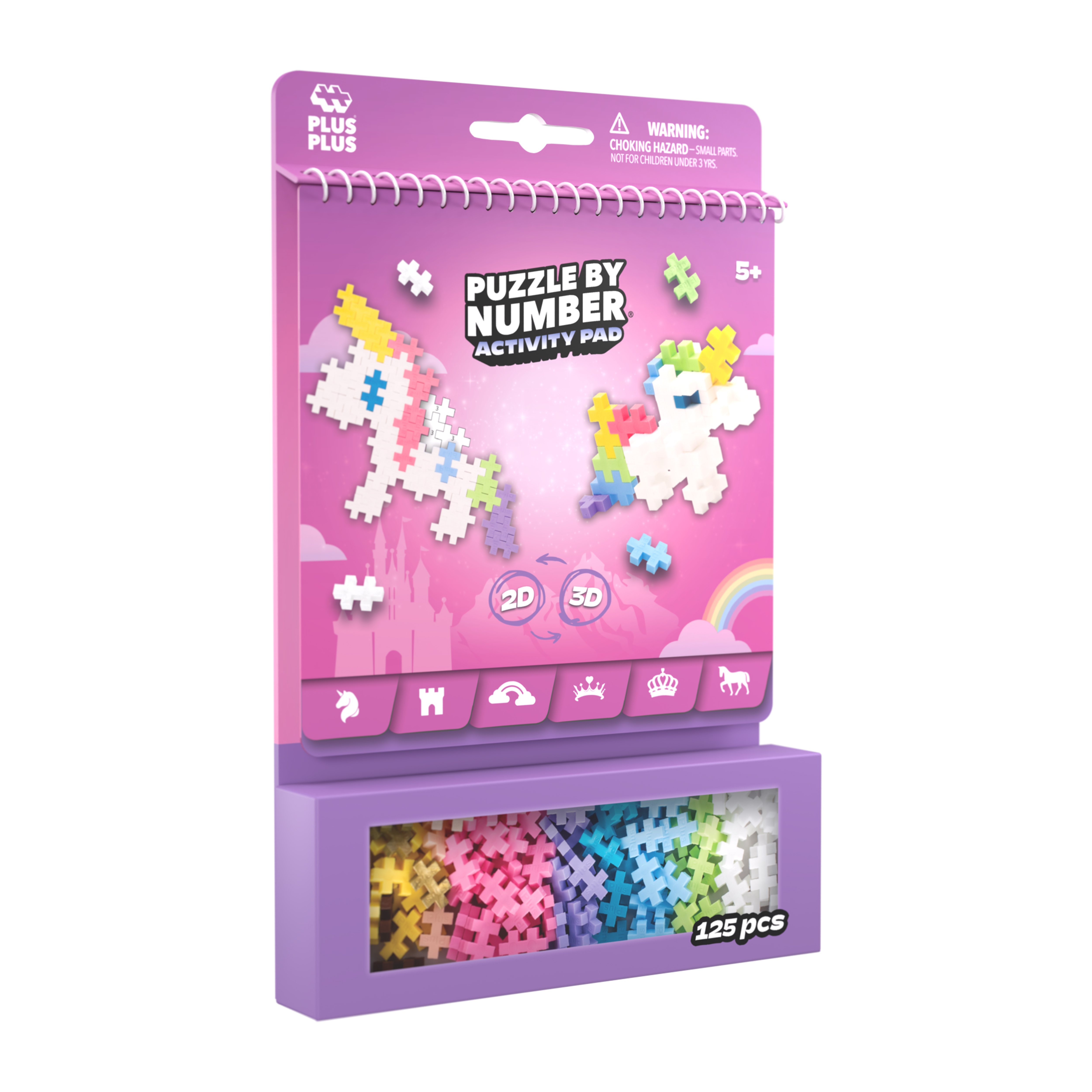 Puzzle By Number Aktivitetsblock Fantasy World