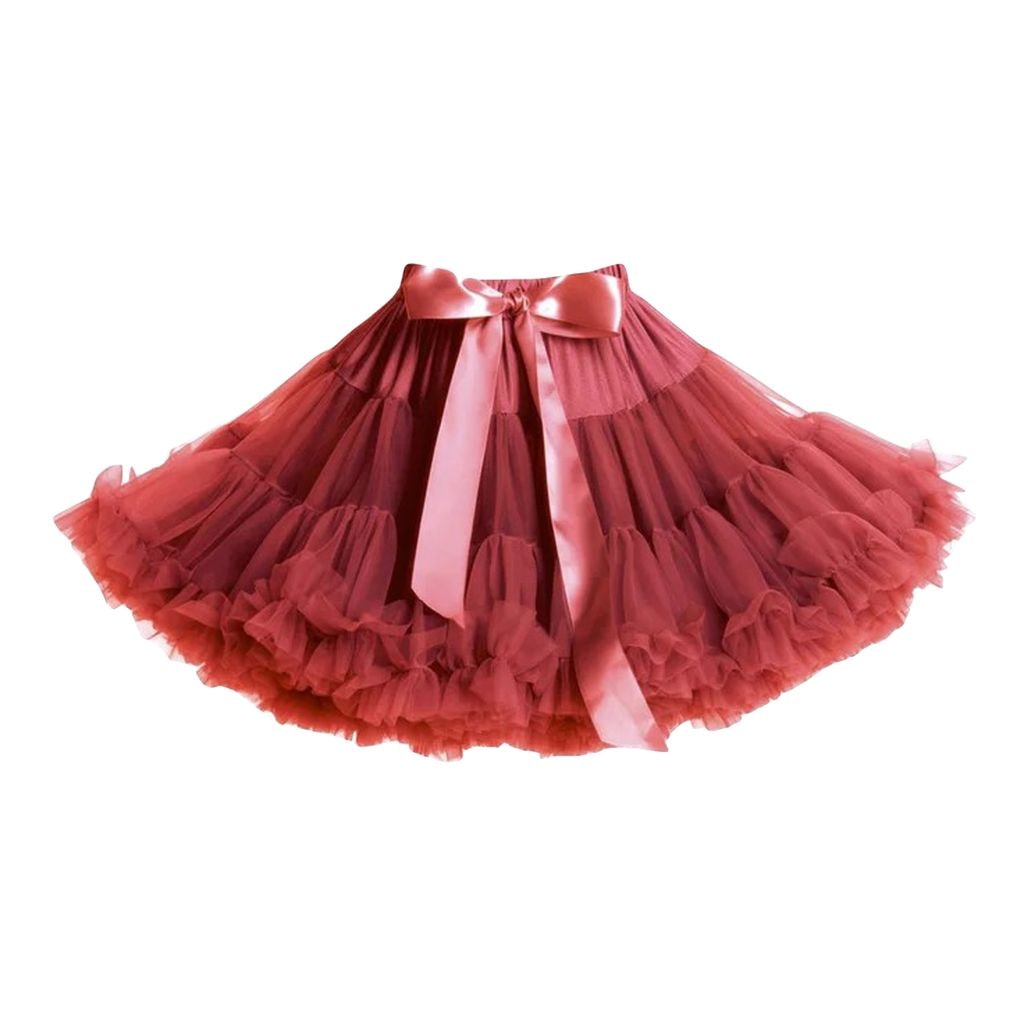 Vintage Pettiskirt Red