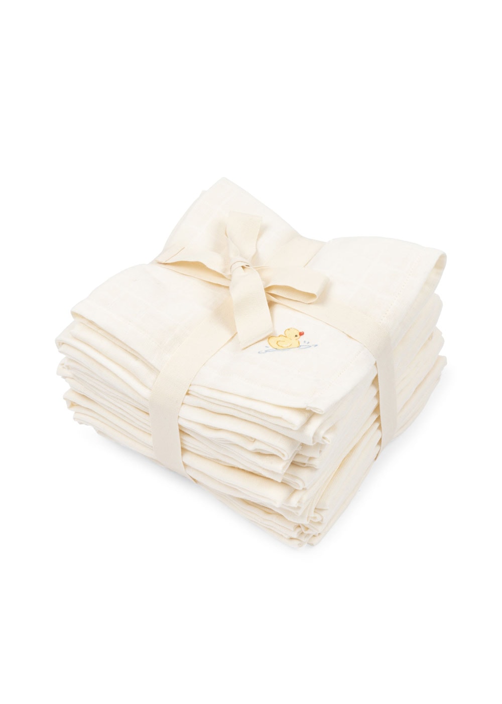 Nuvoli 10 Pakker Musselinklude Antique White