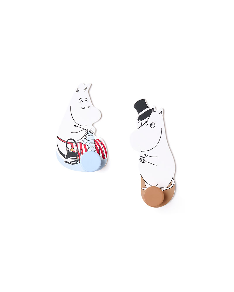 Moomin 2 Uppsättning Krokar