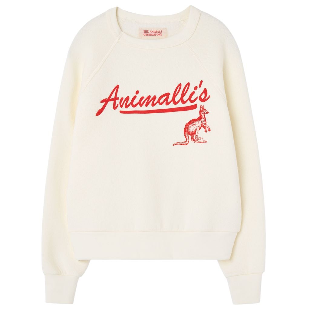 Shark Sweatshirt White