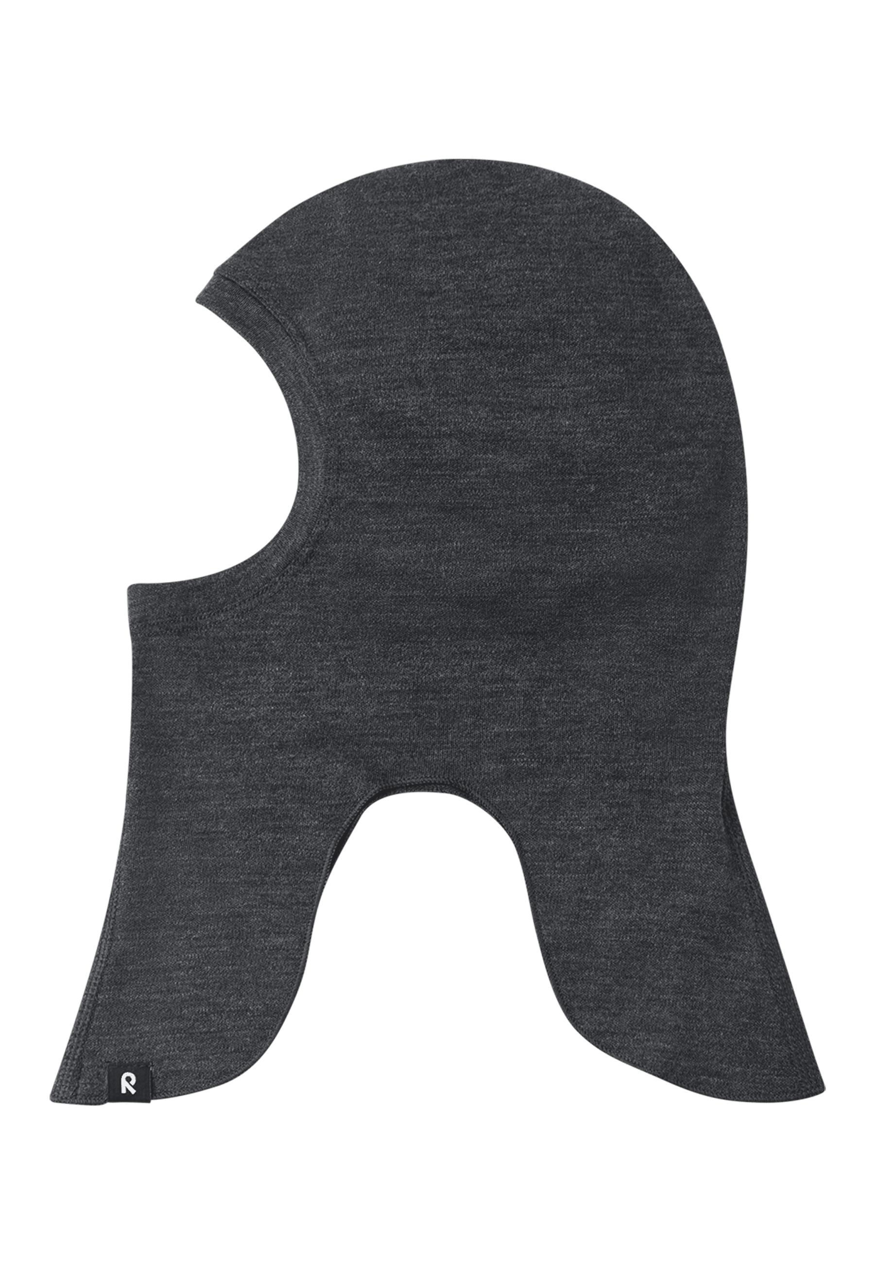 Aurora Balaklava I Ull Black Melange